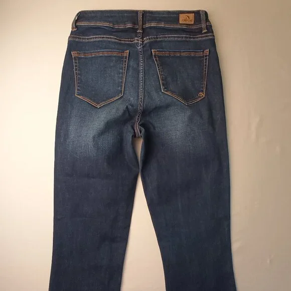 Jordache Jeans Size 6 Super Skinny Mid Rise Dark Wash - Picture 3 of 10